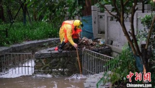 杭州呈现继续强降雨 疾控提示：勿食生水 警觉水源传染